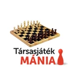 Kép 2/2 - Klasszikus fa sakk fém dobozban