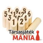 Kép 2/3 - Mölkky fa szabadtéri játék dobozos változata