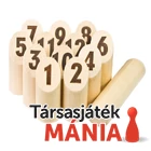 Kép 3/3 - Mölkky fa szabadtéri játék