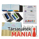 Kép 4/5 - Zászlók a világ körül társasjáték - a doboz tartalma