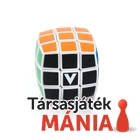 Kép 1/3 - V-CUBE 3x3 versenykocka fehér lekerekített matrica nélküli