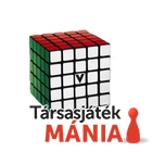 Kép 1/2 - V-CUBE 5x5 versenykocka fekete egyenes