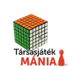 Kép 1/2 - V-CUBE 6x6 versenykocka fekete egyenes