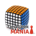 Kép 1/2 - V-CUBE 6x6 versenykocka fekete lekerekített