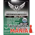 Kép 1/2 - Mayday Games Kártyavédő kártyajátékokhoz (80 db-os csomag) 66 x 91 mm (zöld hátlap)