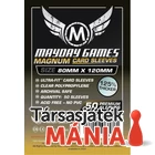 Kép 1/2 - Mayday Games Premium Magnum Gold kártyavédő 80 x 120 mm