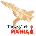 Harci repülőgép Professor Puzzle fa építő szett
