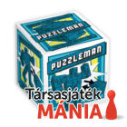 Kép 1/3 - Puzzleman Professor Puzzle logikai játék, kék