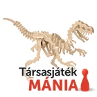 Kép 2/2 - Velociraptor Professor Puzzle fa építő szett, nagy