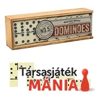 Kép 2/2 - Dominókészlet fa csomagolásban