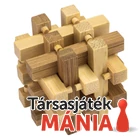 Kép 2/2 - Logs mini Professor Puzzle bambusz ördöglakat