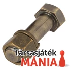 Kép 2/2 - Nagy Elmék - Eiffel-torony csavar Professor Puzzle ördöglakat