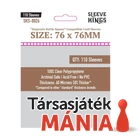 Kép 1/2 - Sleeve Kings egyedi Roxforti csata négyzet kártyákhoz való kártyavédő (110 darabos csomag) 76x76 mm
