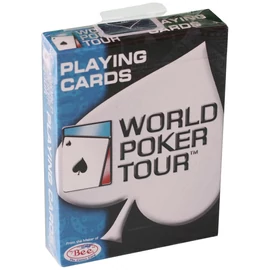 World Poker Tour kártya, piros-kék