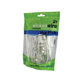 The Fish Professor Puzzle fém ördöglakat