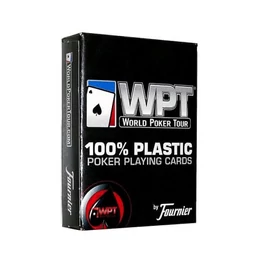 WPT 100% plasztik, jumbo index kártya