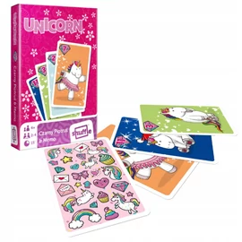 Happy Unikornis MINI Fekete Péter és memória kártyajáték