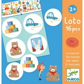 Djeco A piac (The market) társasjáték