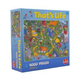 That's life puzzle, 1000 db-os - Kemping