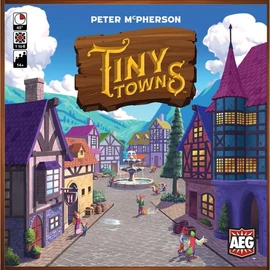 Tiny towns társasjáték, angol nyelvű