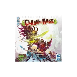 CLASH OF RAGE társasjáték, angol