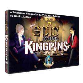 Tiny Epic Crimes: Kingpins társasjáték kiegészítő, angol nyelvű