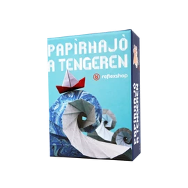 Papírhajó a tengeren