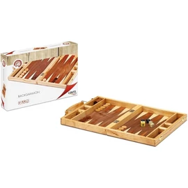 Backgammon fadobozban