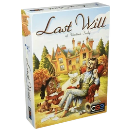 Czech Games Last Will társasjáték angol nyelvű