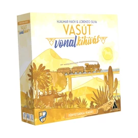 Vasútvonal kihívás - Fényessárga társasjáték
