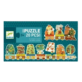 Djeco Számpárosító puzzle - Puzzle Duo Djeco Számpárosító puzzle - Puzzle Duo