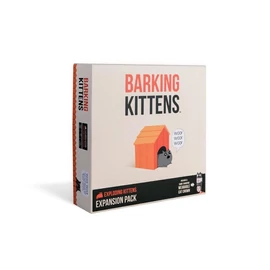 Exploding Kittens társasjáték Barking Kittens kiegészítő, angol nyelvű