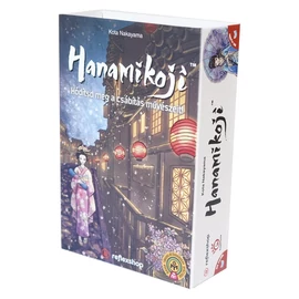 Hanamikoji társasjáték dobozborító Hanamikoji társasjáték dobozborító