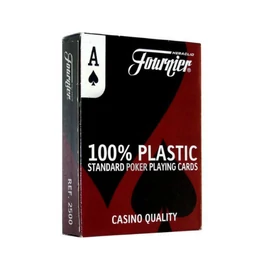 Fournier No. 2500 - Red / Blue 4 Standard Index kártyapakli