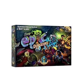Tiny Epic Dungeons, társasjáték, angol nyelvű