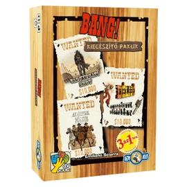 Bang! társasjáték kiegészítő paklik