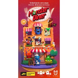 Monster diner társasjáték, multinyelvű Monster diner társasjáték, multinyelvű