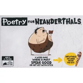Poetry for Neanderthals társasjáték, angol nyelvű