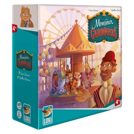 LOKI Monsieur Carrousel multinyelvű társasjáték LOKI Monsieur Carrousel multinyelvű társasjáték