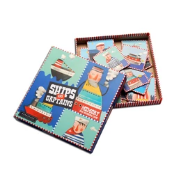 Marbushka Hajók és kapitányok memóriajáték Marbushka Hajók és kapitányok memóriajáték
