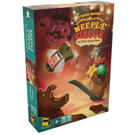 Meeple Circus társasjáték Wild Animal and Aerial Show kiegészítő, angol nyelvű