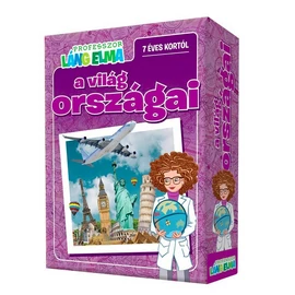 Professzor Láng Elma, A Világ országai társasjáték Professzor Láng Elma, A Világ országai társasjáték