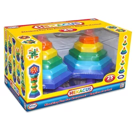 Popular Plaything - Hexacus 25 db-os építő játék