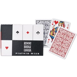 Piatnik Bécsi standard römi kártya 2*55 lap