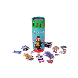 PC Robotok - mágneses puzzle játék  PC Robotok - mágneses puzzle játék