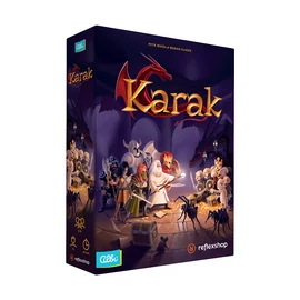 Karak társasjáték dobozborító