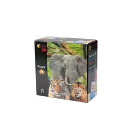 Puzzle 3D - 48 pieces - The Animals Puzzle 3D - 48 pieces - The Animals
