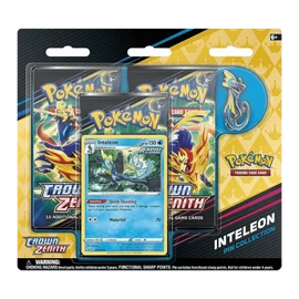 Pokemon TCG: Sword & Shield 12.5 Crown Zenith Pin Collection Inteleon