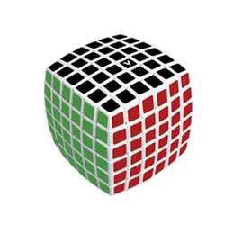 V-CUBE 6x6 versenykocka fehér lekerekített