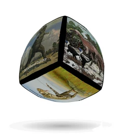 V-Cube 2x2 versenykocka lekerekített Dinoszaurusz